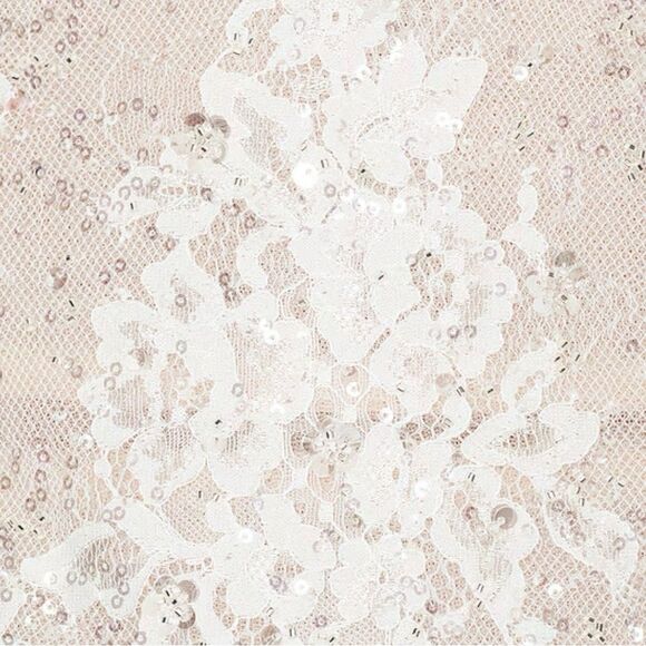 NWOT BRONX AND BANCO Isabella Long Sleeve Mini Dress in White - Picture 4 of 16